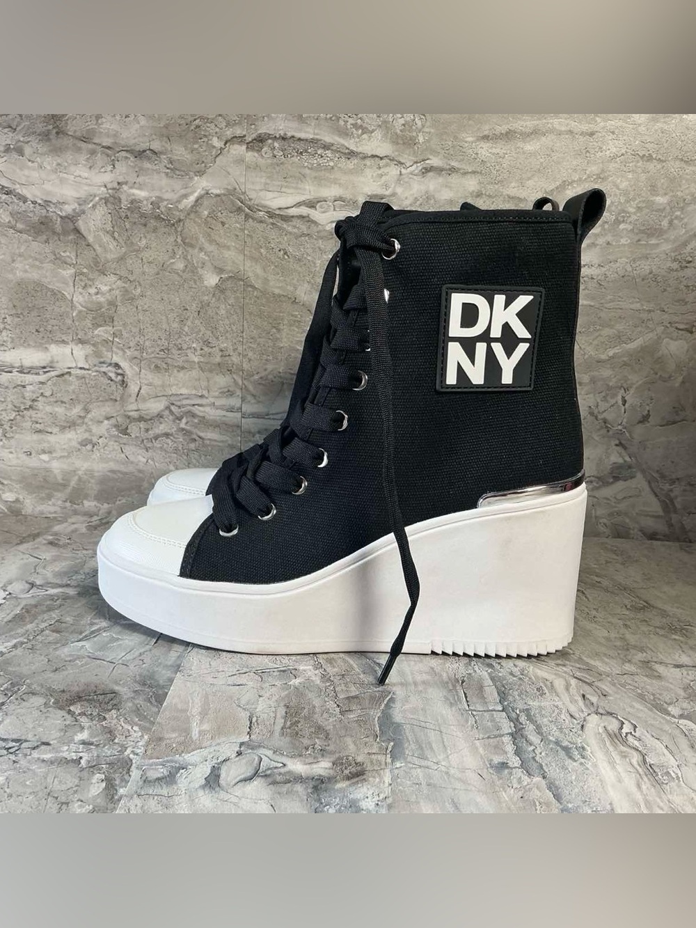 DKNY Bax Wedge Sneaker Women - Picture 6 of 8